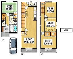 大阪市西成区鶴見橋3丁目　中古戸建