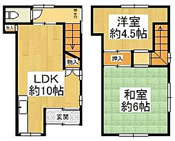 大阪市中央区東平1丁目　中古テラスハウス