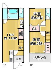 大阪市生野区勝山南2丁目　中古テラス