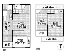 大阪市西成区天下茶屋2丁目　中古戸建