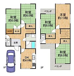 八尾市青山町2丁目　中古戸建