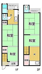 大阪市港区市岡4丁目　中古テラスハウス