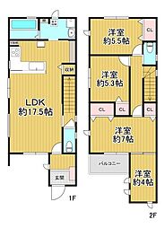 堺市堺区北向陽町2丁　B号地　新築戸建
