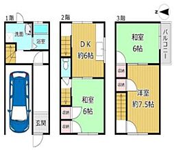 大阪市平野区長吉長原西4丁目　中古戸建