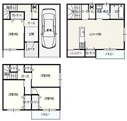 大阪市住之江区西加賀屋3丁目　新築戸建