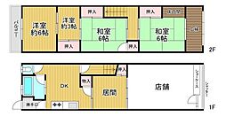 大阪市平野区喜連西4丁目　店舗付中古戸建
