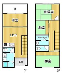 大阪市住之江区粉浜1丁目　中古テラスハウス