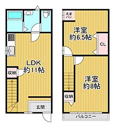 大阪市港区市岡1丁目　中古テラスハウス