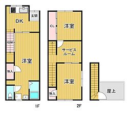 大阪市港区南市岡2丁目　中古戸建