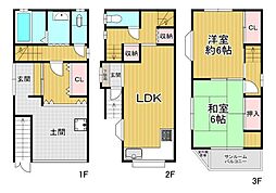 大阪市西成区北津守4丁目　中古戸建
