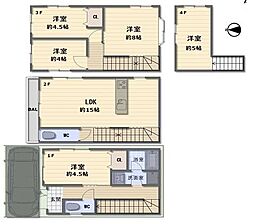 大阪市平野区加美鞍作2丁目　中古戸建