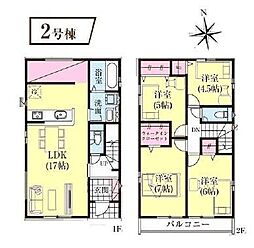 グラファーレ酒々井3期　全2棟　新築戸建