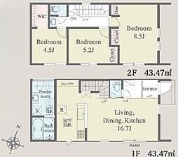 リナージュ木更津請西4丁目　新築戸建　4号棟