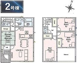 千葉市若葉区小倉台第9　新築戸建　2号棟