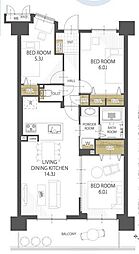 アクアフォレスタ・ルネ稲毛 フォレスタ棟