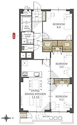 サンコーポ勝田台Ｆ棟