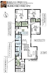 茂原市東部台1丁目第2　新築戸建　2号棟3号棟