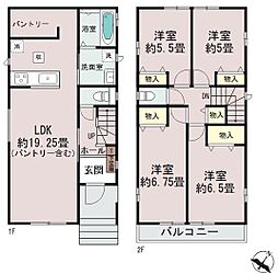 千葉市稲毛区宮野木町1551番　新築戸建　A号棟