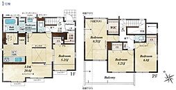 四街道市旭ヶ丘2丁目　新築戸建　全1棟