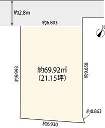 千葉市花見川区幕張町3丁目　土地