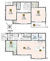 四街道市吉岡　新築戸建て　全3棟