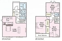 佐倉市西志津23-1期　新築戸建て