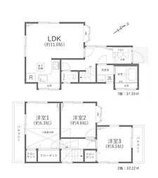 鎌ケ谷市北中沢二丁目戸建