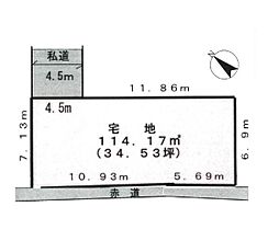 千葉市中央区椿森3丁目　売地