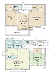 菅仙谷中古戸建（3台分カースペース付）