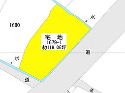 湯布院町川南売土地、約119坪