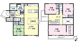 鎌ケ谷市右京塚の一戸建て