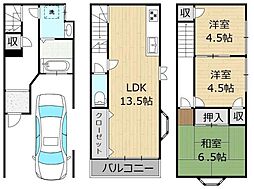 東大阪市桜町の一戸建て