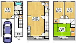 東大阪市日下町６丁目の一戸建て