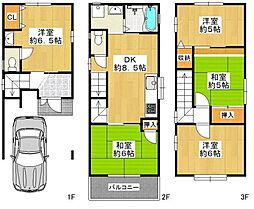 大東市氷野４丁目の一戸建て