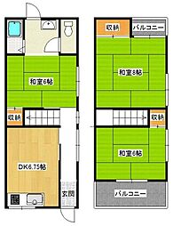 大東市北条７丁目の一戸建て