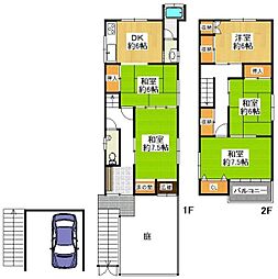 東大阪市六万寺町１丁目の一戸建て
