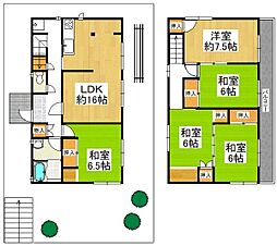 四條畷市清滝中町の一戸建て