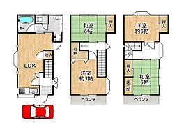 東大阪市日下町6丁目の一戸建て