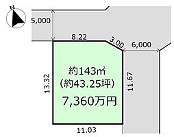 西東京市新町５丁目の土地