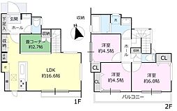 西東京市芝久保町１丁目の一戸建て