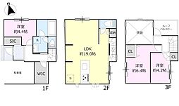 西東京市芝久保町3丁目の一戸建て