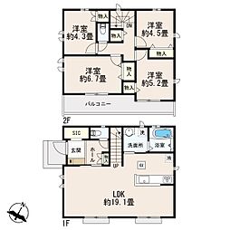 東大和市清水3丁目　新築戸建2棟