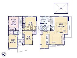 藤沢市鵠沼松が岡４丁目の一戸建て