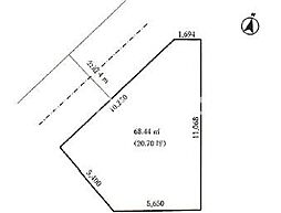 藤沢市藤沢　条件無売地　全1区画