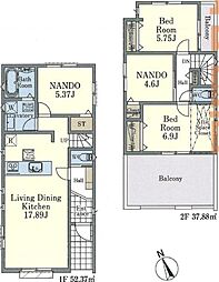 藤沢市本鵠沼107　新築戸建NO.3　全3棟