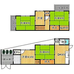 瓜破東一戸建て