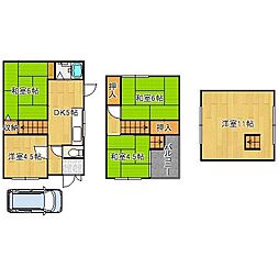 柏原市旭ケ丘２丁目の一戸建て