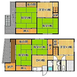 岸和田市別所町3丁目の一戸建て