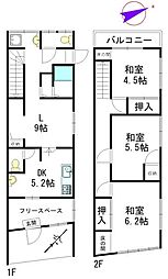 大阪市阿倍野区王子町３丁目の一戸建て
