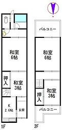 大阪市住吉区遠里小野３丁目の一戸建て